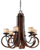 Mid. Chandeliers-Glass Up - 307722 - Light Center (The)