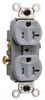 Duplex/Single Receptacle -- WR20-TRGRY - Image