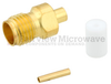 SMA Female (Jack) Connector For RG405, RG405 Tinned, .086 SR Cable, Solder/Non-Solder Contact - SC3519A - Fairview Microwave Inc.