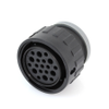 Aptiv 15544903 HES Circular Connector, Female, 19-Pin, Orange - 38767 - Waytek, Inc.