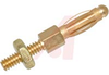 Plug, Banana; 15; Brass; Beryllium Copper; GOLD plated - 70209777 - Allied Electronics, Inc.