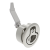 Compression Latch, Large Size, Key Locking, 2 - 12mm  Door thickness, 23.5 - 35mm or 74 -88mm  Grip, 316 Stainless Steel, Electropolished - M1-25-91-88 - Southco