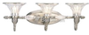 Three-Light Roxbury Collection Bath & Vanity Light Fixture - P2727-101 - bulbs.com