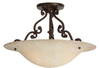 Semi-Flush Mts.-Bowl Style - 21201 - Light Center (The)