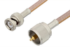 UHF Male to BNC Male Cable 36 Inch Length Using RG400 Coax - PE3231-36 - Pasternack