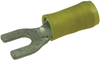 Terminal, Spade Tongue, #8, Crimp, Yellow; Product Range Amp Te Connectivity - 86W1948 - Newark, An Avnet Company