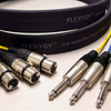 Flexygy 8Ch Flat Snake FLX XLRF-TS 25' - 208SNFLX-XFTS-025 - HAVE, Inc.