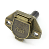 Heavy-Duty Connector Socket 37671, Single Pole, 12-24VDC, 15A - 37671 - Waytek, Inc.