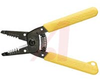 Wire Stripper; 14-24 AWG solid; 16-26 AWG stranded; spring; yellow handle - 70225333 - Allied Electronics, Inc.