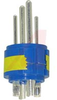 connector comp,insert only,size 16,blueinsul,2#12 & 2#16 solder cup pin cont - 70141346 - Allied Electronics, Inc.