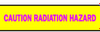 Barricade Tape (B-912; Magenta on Yellow; English; CAUTION RADIATION HAZARD) - 754476-91464 - R. S. Hughes Company, Inc.