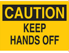 Machine & Operational Sign - 70406 - Brady Corporation