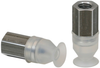 Flat suction cup (round) for particularly sensitive workpieces SGAN 9 SI-55 M5-IG - 10.01.01.00801 - Schmalz Inc.