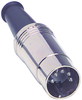 Connector, Din, Plug, 5 Position; No. Of Contacts Multicomp Pro - 11M0656 - Newark, An Avnet Company