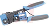 Hand Tool; Crimp/Cut/Strip; Steel; for RJ-11 & RJ-45 modular plugs; black handle - 70225290 - Allied Electronics, Inc.