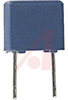 Capacitor, Metallized Polyester;1uF;Radial;63VDC/40VAC;+/-5%;7.3mmL;10 DF;5mm L - 70102333 - Allied Electronics, Inc.