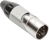Connector, Xlr Audio, Plug, 5Pos, Cable; No. Of Contacts Amphenol - 43AC8200 - Newark, An Avnet Company
