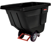 Rubbermaid Black Tilt Trucks -- 7340 - Image