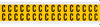 15 Series Indoor/Outdoor Numbers & Letters - 1520-C - Brady Corporation