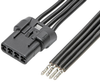 Wtb Cord, Mizu-P25 Rcpt-Free End, 600Mm; Connector To Connector Molex - 88AH3023 - Newark, An Avnet Company