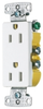 Duplex/Single Receptacle -- RRD15SW - Image