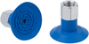 Flat suction cup (round) for careful gripping of paper, plastic film, etc. SGPN 40 HT1-60 G1/4-IG - 10.01.01.12846 - Schmalz Inc.