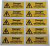 Pre Printed Labl, Vinyl, 20 X 60Mm/pk100 Rohs Compliant Multicomp Pro - 33AK3423 - Newark, An Avnet Company