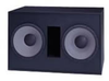18 Inch Dual THX Approved Subwoofer, 1200 Watt -- 4642A