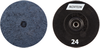 Norton NorKut ZA Coarse Arbor Thread Quick-Change Polymer Disc -- 63642503656 - Image