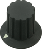 Round Skirted Knob W/ Arrow Ind, 3.175Mm; Shaft Type Ehc (Electronic Hardware) - 34C9067 - Newark, An Avnet Company