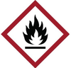 Brady B-7541 Red / White / Black Diamond Polyester Fire Hazard Label - 4 in Width - 4 in Height - 121189 - 662820-54696 - R. S. Hughes Company, Inc.