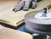 3M Scotch-Brite CB-FB Coated Silicon Carbide Flap Wheel - 180 Grit - 1 1/2 in Face Width - 8 in Diameter - 3 in Center Hole - 30154 -- 048011-30154 - Image