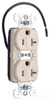Duplex/Single Receptacle - PTTR5362-SCLA - Thomas & Betts Corporation