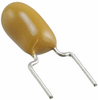 KEMET T354E106K025AT TANTALUM CAPACITOR, 10UF, 25V, 2.5 OHM, 0.1, RADIAL -- 417-T354E106K025AT - Image