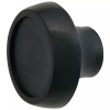 Push Pull Knob; Threaded Insert, ABS, Black -- DK-77 - Image