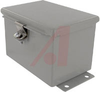 Enclosure;NEMA 12,13;Industrial;16 ga.Steel;Hinged Cover;Inner Panel;6x4x4in - 70165124 - Allied Electronics, Inc.