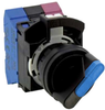 Rotary Sw, 1P, 2 Pos, 10A, 110Vac, Blue; No. Of Switch Positions Idec - 24AJ5310 - Newark, An Avnet Company
