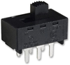 Slide Switch, Dpdt, Right Angle, Through Hole, 4 A, 125 V Rohs Compliant C&k Components - 95W3401 - Newark, An Avnet Company