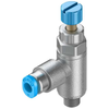 Pneumatics, Hydraulics - Valves and Control - GRLA-M5-QS-3-RS-D - Quarktwin Technology Ltd.