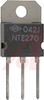 TRANSISTOR NPN SILICON DARLINGTON 100V IC=10A TO-3P CASE COMPLEMENT TO NTE271 - 70215887 - Allied Electronics, Inc.