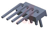 Header; MTA-100; 4; 250 VAC; Polyester;Tin; Copper Alloy; 0.100 in.; Tin; AMP - 70083778 - Allied Electronics, Inc.
