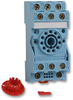 Relay Socket, 11, 10A, 250V; Socket Mounting Releco - 02M6605 - Newark, An Avnet Company
