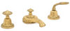 Classic Elegance Basin Set: N&ordm; 11000 with Round Knobs - 11000 - P. E. Guerin