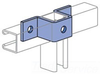Channel/Strut U Fitting - P1383 EG - Atkore International