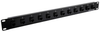 Rj45 R/a Feed-Thru Coupler, 1U, 12Port; Connector Type L-Com - 74AH3810 - Newark, An Avnet Company