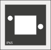 AT-PP Adapter Grommets- Based on KT Large, for PushPull Connection Technology / IP65 - 39961 - icotek Corp