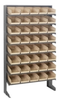 Quantum Storage Systems Sloped Shelving Unit Assemblies - 52634 - U.S. Plastic Corporation
