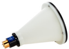 Lens Horn Waveguide Antenna, WR-10, 89 GHz to 99 GHz, UG-387/U Round Cover Flange, 40 dBi Nominal Gain -- FMWAN1084