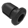 NYLATCH Panel Fastener Grommet, 6.4mm  Diameter, 2.5mm  Max Panel Thickness, Polycarbonate, Black - NY-4G-43-20 - Southco