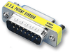 D Sub Connector Adaptor, Port Saver, Standard D Sub, Plug, 15, Standard D Sub, Receptacle, 15 Rohs Compliant Videk - 95M4915 - Newark, An Avnet Company